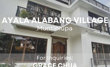 For Sale: 5 Bedroom House and Lot with Luxurious Ambiance in Ayala Alabang Village, Muntinlupa