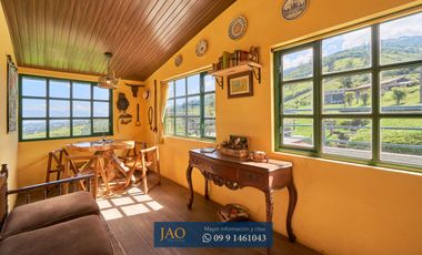 Finca en Venta con Vistas Panorámicas – Oyambarillo, Quito