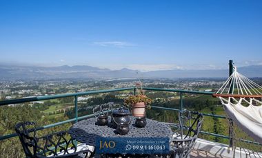 Finca en Venta con Vistas Panorámicas – Oyambarillo, Quito