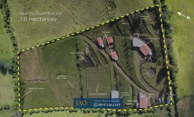 Finca en Venta con Vistas Panorámicas – Oyambarillo, Quito