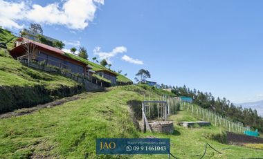 Finca en Venta con Vistas Panorámicas – Oyambarillo, Quito