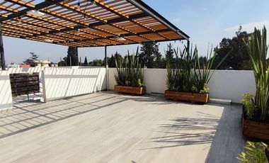 DEPARTAMENTO AMUEBLADO EN RENTA, TLALPAN, ZONA HOSPITALES, CDMX