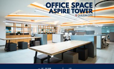Fully Fitted, Interior Decorated Office Space For Sale at Aspire Tower, Nuvo City Quezon City