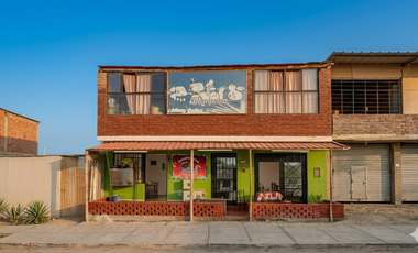 CASA CON LOCAL EN AVENIDA – IDEAL NEGOCIO + VIVIENDA | S/139,000