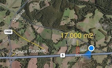 PARCELAS CERCANAS A PAILLACO A UN COSTADO RUTA 5 SUR