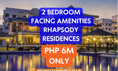 2 Bedroom with Balcony at Rhapsody Residences in Muntinlupa