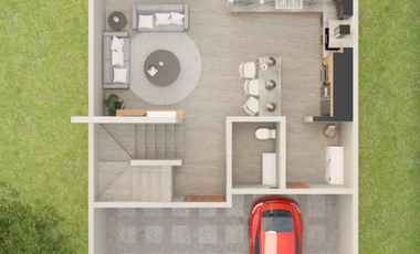 VENTA DE CASA EN FUERTE VENTURA CON COCHERA PARA 3 AUTOS