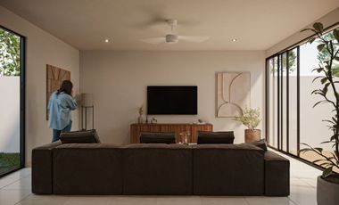 NUEVA CASA AMPLIA CON PISCINA EN PRIVADA DE CONKAL