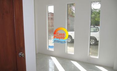 Casa Playas Nueva de Venta en Playas Villamil, Ciudadela Cerrada, Via Data Km 10