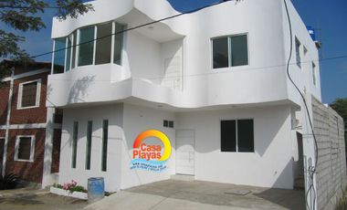 Casa Playas Nueva de Venta en Playas Villamil, Ciudadela Cerrada, Via Data Km 10