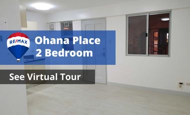 For Sale. 2 bedroom unit at Ohana Place. Newly renovated with a beautiful view.