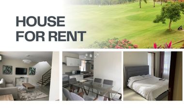 House and lot for Lease Golf Community in Silang nearby Tagaytay