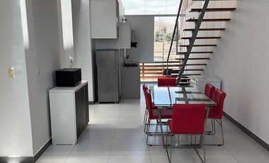 LINDO DEPARTAMENTO COMPLETAMENTE AMOBLADO EN MEJIA, EN VENTA