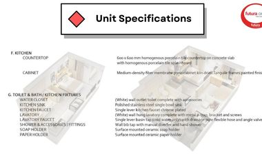 Facing Amenities Studio Unit (6th floor) at Futura One Condo Dagupan, Pangasinan
