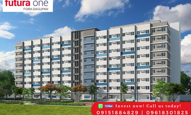 Facing Amenities Studio Unit (6th floor) at Futura One Condo Dagupan, Pangasinan
