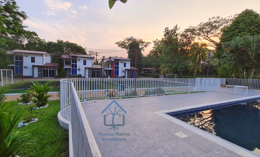 ¡Finca de ensueño! 6 cabañas, piscina, cancha de pasto sintético y acceso al río. ¡No te pierdas esta oportunidad!