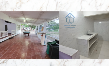 ¡Finca de ensueño! 6 cabañas, piscina, cancha de pasto sintético y acceso al río. ¡No te pierdas esta oportunidad!