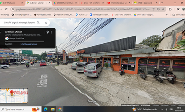 Disewakan Bangunan Komersil Jalan Bintaro Utama 1 Pesanggrahan Jakarta Selatan Siap Pakai Lokasi Ramai Sangat Strategis