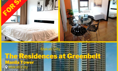 Elegant 1 Bedroom w/ Balcony for Lease in The Residences at Greenbelt