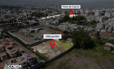 EN VENTA TERRENO EN CAYMA