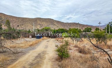 Leon Propiedades vende parcela con casa en sector Cuyuncavi, Curacavi.