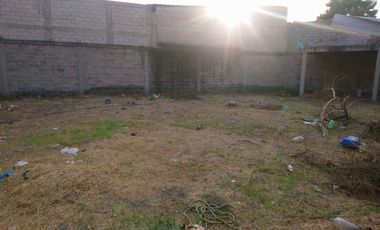 RENTA DE TERRENO 500 M2  COL. LAS GOLONDRINAS, ECATEPEC DE MORELOS, EDOMEX.