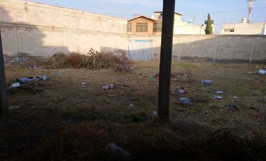 RENTA DE TERRENO 500 M2  COL. LAS GOLONDRINAS, ECATEPEC DE MORELOS, EDOMEX.