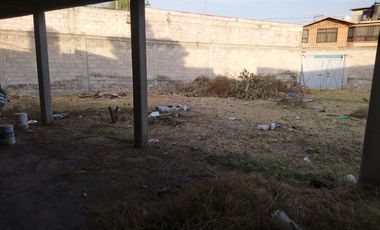 RENTA DE TERRENO 500 M2  COL. LAS GOLONDRINAS, ECATEPEC DE MORELOS, EDOMEX.
