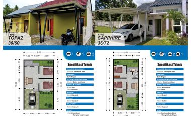 Rumah Dijual Jogja 200 Juta, 2 KT 1 KM, Selatan Kampus ISI