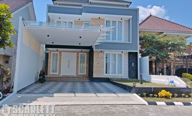 Rumah Full Furnished Dalam Perumahan JL Kaliurang Km 8,5 Dengan Kolam Renang Pribadi