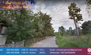 Property id 066LS Land for sale in Chiang Mai 3-3-15 Rai near Nong Bua Phra Chao Luang, Doi Saket, Chiang Mai.