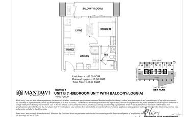 3 Bedroom plus Maid's Room at Mantawi Residences Cebu