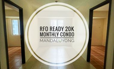 RFO Ready 2BEDROOM 20K Monthly Rent to Own Condo in Boni Mandaluyong Pioneer Shaw boulevard