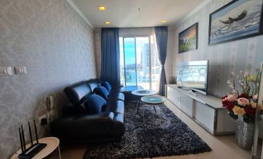 2 Bedrooms Luxury Beachfront Condo For Rent  :The  Palm  Wongamat  Beach