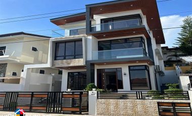 FOR SALE 3 STOREY BRAND NEW HOUSE WITH OVERLOOKING VIEW IN TALISAY CEBU