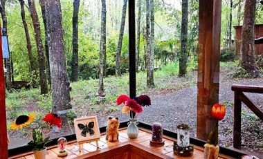 Cabaña en parcela subida al Volcan, Pucón