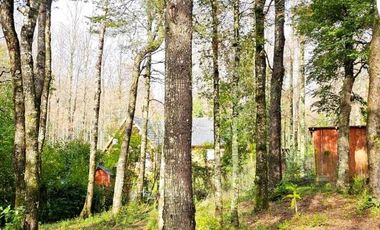 Cabaña en parcela subida al Volcan, Pucón