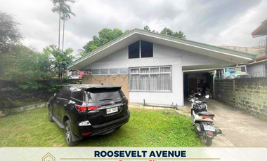 For Sale: Bungalow House Situated in an Excellent Location in Roosevelt Avenue, Quezon City