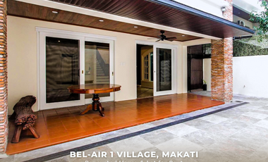 4BR Newly Renovated House – Bel Air 1 Village Makati