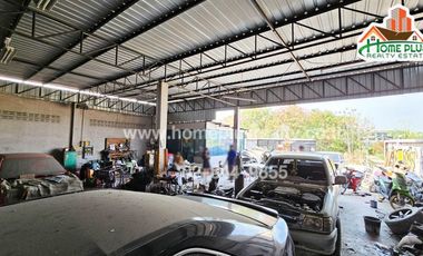ที่ดินพร้อมโกดังใกล้โรงเรียนอัสสัมชัญหลักสูตรภาษาอังกฤษแคมปัสพระราม2 สมุทรสาคร เนื้อที่ 110.3 ตารางวา
