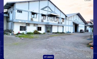 DIJUAL GUDANG GRESIK Cerme Kandangan Luas Strategis dekat Dungus Cerme Sekargeneng