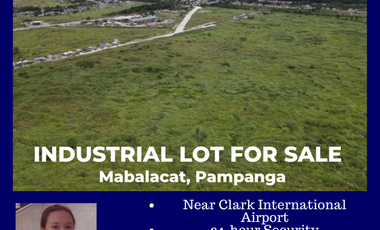 Industrial Lot for Sale for Warehouse near Clark Airport