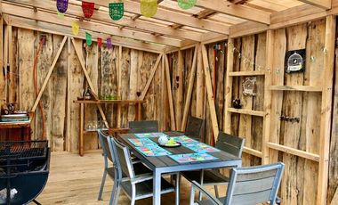 ARRDO TEMPORADA CABURGUA A 1 KM LAGO _ 13 Personas