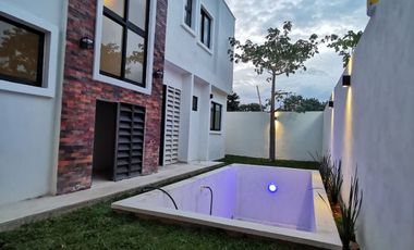 ¡Casa NUEVA! de 4 recámaras, con piscina.