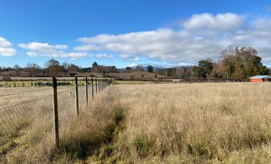 Z O N A S U R . C L Parcela con  Container 40 pies, Vista al Volcán, electricidad camino Villarrica Loncoche