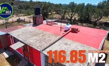 Casa con Terreno en Venta en Esquina, en Xochihuacán, Hidalgo.