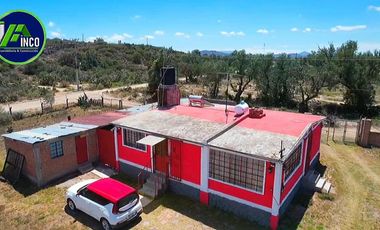 Casa con Terreno en Venta en Esquina, en Xochihuacán, Hidalgo.
