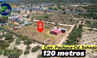 Casa con Terreno en Venta en Esquina, en Xochihuacán, Hidalgo.
