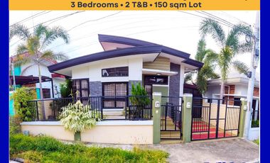 Fully Furnished 3BR house in Ilumina Estates Davao City just 3 minutes to Davao Airport