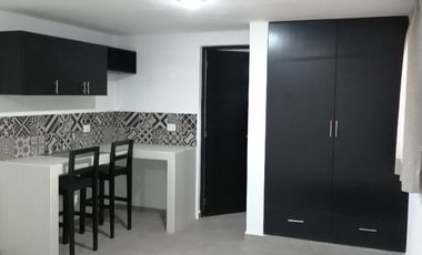 EXCELENTES ESTUDIOS AMUEBLADOS EN RENTA CERCA DE LA T1 JESUS CARRANZA